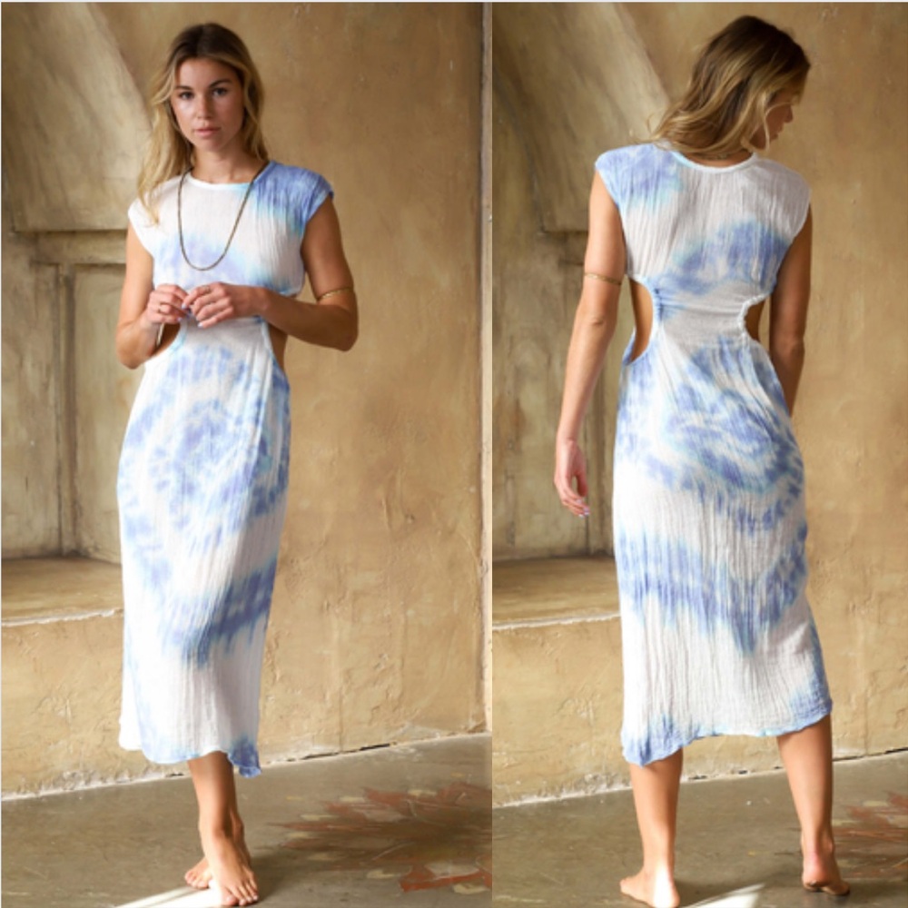 NWT Jen’s Pirate Booty Beach Court Dress in peach size M